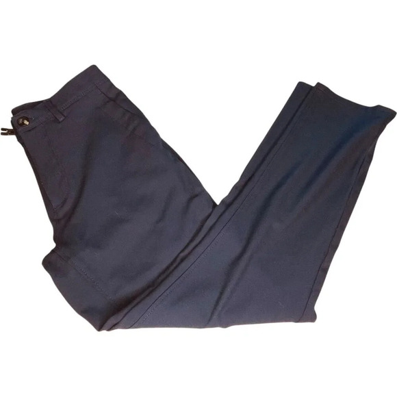 Zara High Waisted Tapered Leg Trouser Pants - Picture 1 of 10